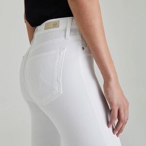 AG Adriano Goldschmied The Farrah High Rise Skinny Ankle Button Up Jeans Size 27